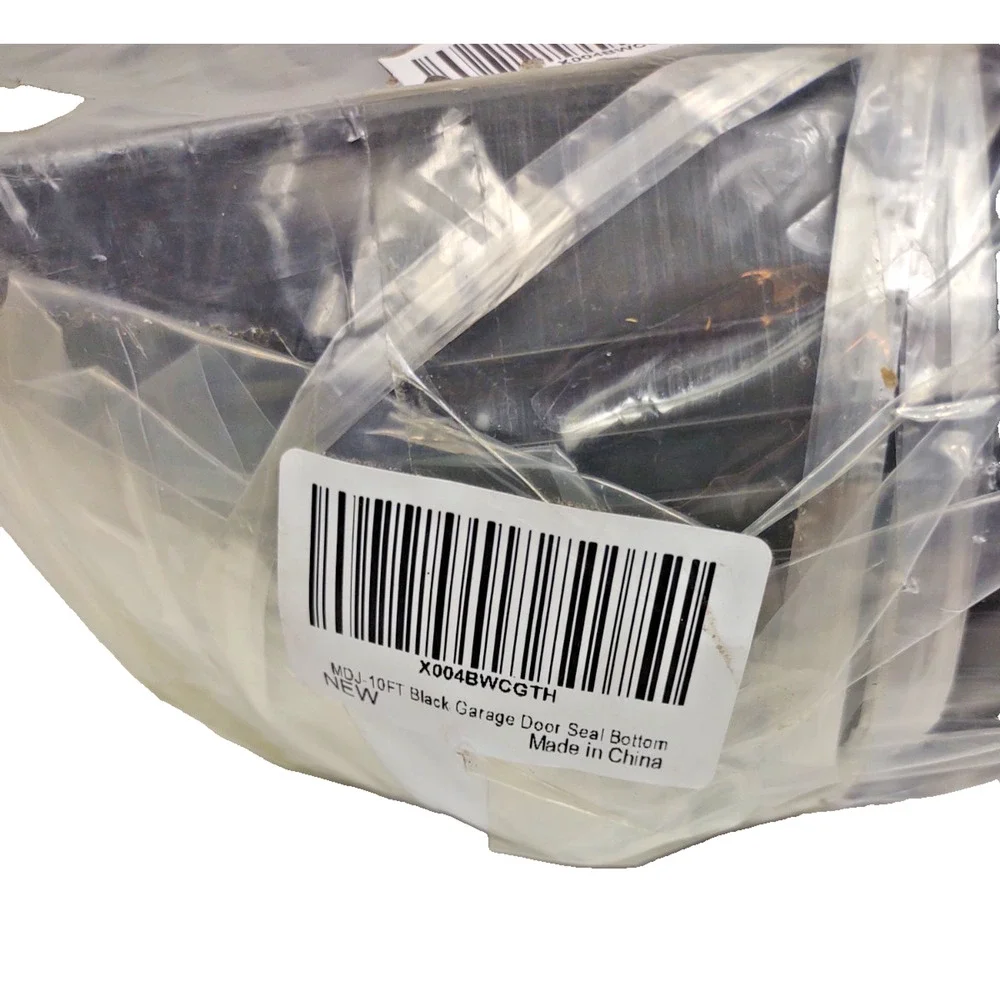 MDJ-10FT Garage Door Seal Strip Weatherproof Universal Replacement New